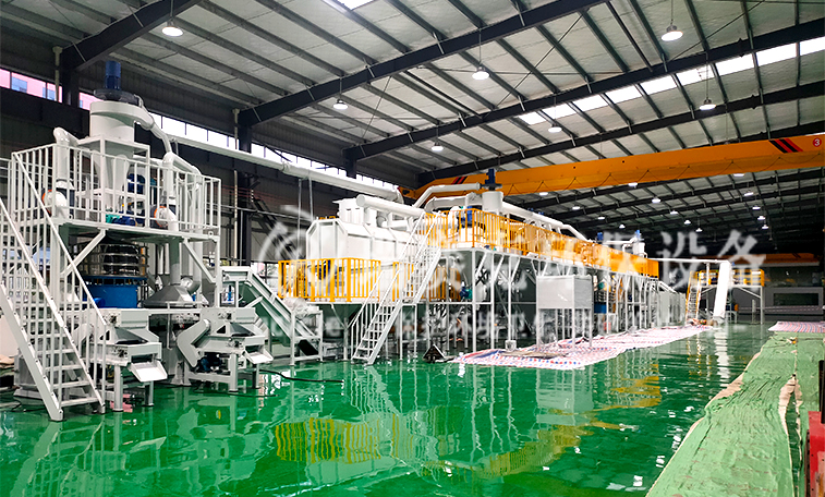 鋰電池資源化綜合利用設(shè)備項(xiàng)目現(xiàn)場(chǎng)